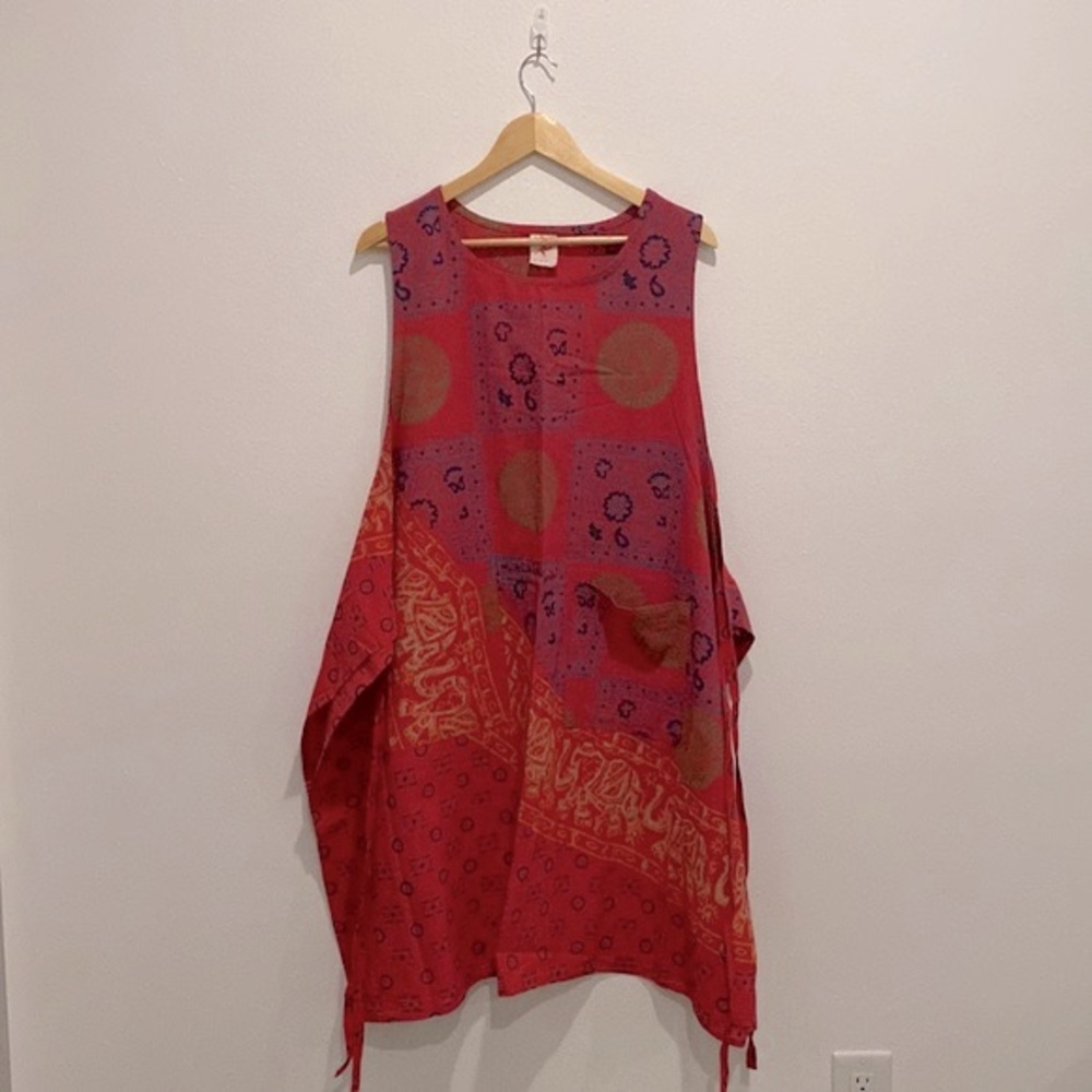 Apron Dress /  Indian cotton 100%/ Adjustable